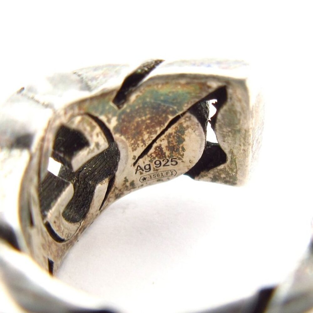 Gucci Earrings Interlocking Silver - image 5